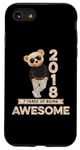 Coque pour iPhone SE (2020) / 7 / 8 Ours en peluche original Awesome 7e anniversaire garçon fille 2018