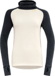 Devold Women's Expedition Merino Silk Hoodie Ink/offwhite, XS