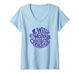 Willy Wonka & The Chocolate Factory Logo V-Neck T-Shirt