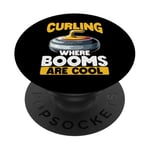 Le curling là où les balais sont cool PopSockets PopGrip Adhésif