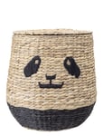 Youl Kurv M/Låg, Natur, Vandhyacint Home Kids Decor Storage Storage Baskets Beige Bloomingville