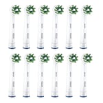 Oral-B Cross Action Electric Toothbrush Heads - 12 pack White -see description