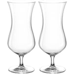 LEONARDO Il Mondo Hurricane Lot de 2 verres à cocktail en cristal de haute qualité Capacité 520 ml Passe au lave-vaisselle 2 verres à cocktail transparents