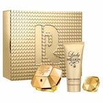 Paco Rabanne Lady Million Eau de Parfum Women's Perfume Gift Set Spray (80ml) wi