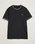 Fred Perry Twin Tipped T-Shirt Black