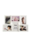 Photo Frames with Collage Multiple for 6 Photos/Pictures in 4 x 6 Inches Wooden, MDF Wall Mounting Frame