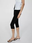 Mango Tiberio Capri Leggings, Black