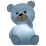 1001kdo - Veilleuse led nomade petit Ourson 13 cm bleu