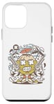 Coque pour iPhone 12 mini plage de noix de coco de dessin animé