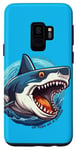 Coque pour Galaxy S9 Funny Shark Lover Ocean Wildlife Save The Ocean