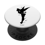 PopSockets Disney Peter Pan Tinker Bell Pixie Dust Silhouette PopSockets PopGrip: Swappable Grip for Phones & Tablets