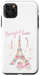 iPhone 11 Pro Max Bonjour Paris Eiffel Tower The Sign Of Love France Parisian Case