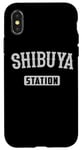 Coque pour iPhone X/XS Shibuya Gare de Tokyo Souvenir du Japon