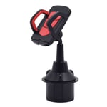 Short Universal Car Carbon Fiber Water Cup Holder R