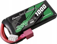 Gens Ace 35C 1000Mah 2S1p 7,4V Airsoft Gun Lipo-Batteri Med T-Kontakt