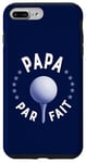 Coque pour iPhone 7 Plus/8 Plus Golf Papa Parfait pour Père Golfeur Par-fait Humour