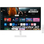 Samsung Smart monitor M7 32" 4K-skærm, hvid