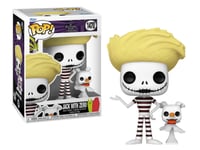 Figurine - Pop! Disney - L'Etrange Noël de Mr Jack - Jack with Zero - N° 1470 -