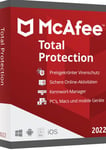 McAfee Total Protection (2025) 1 Device 1 Year Multidevice McAfee Key GLOBAL