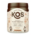 Organic Plant Protein Powder Chocolate 13.75 Oz By Kos