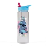 Disney Stitch Water Bottle BPA-Free with Straw & Flip Lid 700ML Christmas Gift