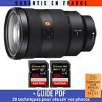 Sony FE 24-70mm f/2.8 GM + 2 SanDisk 128GB Extreme PRO UHS-II SDXC 300 MB/s + Guide PDF ""20 TECHNIQUES POUR RÉUSSIR VOS PHOTOS