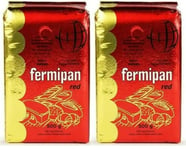 2 X 500g Fermipan Red Instant Dried Yeast Bread Bakers Bakery bread maker