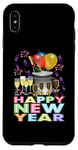 iPhone XS Max Happy New Year Celebration Party 2021 Men Women Case