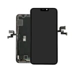 IPhone XS Skärm med LCD-display - Svart (AAA)