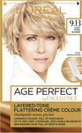 L'Oreal Paris Excellence Age Perfect 9.13 Light Ivory Blonde Hair Color Kit