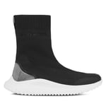 Sneakers Calvin Klein Jeans Eva Runner Sock Knit Wn YW0YW01204 Svart