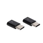 2pcs Micro USB to TypeC OTG Adapter Syncing Data Transfer and Charging Adapter C