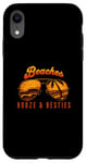 Coque pour iPhone XR Beaches Booze & Besties Lunettes de soleil aviateur