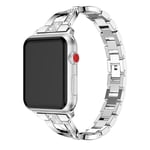 Crystal Armband Apple Watch SE 44mm Silver