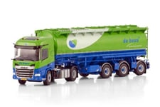 WSI 01-4425 DE HEUS Feed DAF XD Trailer 4X2 for Bulk Food Transport