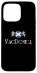 Coque pour iPhone 15 Pro Max MacDonell Clan Scottish Nom de famille Scotland Heraldry