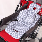 vocheer Baby Stroller Cushion, Soft Baby Pushchair Seat Liner Pram Head and Bod