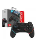 Manette Switch Pro Vibrante Sans Fil Bluetooth pour Console Switch, PC, Linux, R