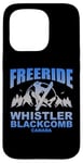 Coque pour iPhone 15 Pro Freeride Snowboard Sifflet Blackcomb Canada