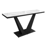 Sintered Stone Top Console Table Living Room Furniture Kasgold White Table Top