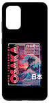 Coque pour Galaxy S20+ Osaka City Années 80 Synthwave Kanagawa Wave Japon Osaka