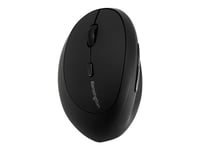 Kensington Pro Fit Ergo Wireless Mouse - Souris verticale - ergonomique - pour gauchers - 6 boutons - sans fil - 2.4 GHz