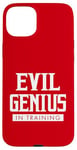 iPhone 15 Plus Evil Genius In Training comic geek convention nerd Case