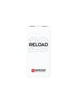 SKross RELOAD 20 Powerbank - 20.000 mAh Nødlader - Hvit - 20000 mAh