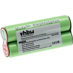 vhbw Batterie remplacement pour Philips TT2040/32 pour rasoir tondeuse électrique (950mAh, 2,4V, NiMH)