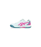 ASICS Gel-Dedicate 8 Padel GS Sneaker, Soothing Sea/Hot Pink, 32.5 EU