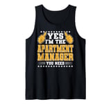 Retro Profession I'm The Apartment Manager Tank Top