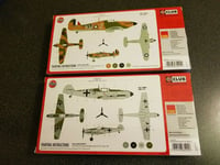 AIRFIX Hurricane Mk.1 & Messerschmitt BF109E3 Model 1:72 A68216 & 205 - BNIB#2