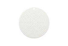 Le Creuset Silicone Pot Holder 20cm Mittens Trivet White Heat Cold resistant