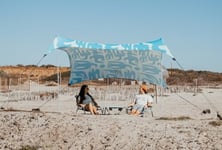 Neso Grande Tente de Plage, 2,1 m de Haut, 2,7 m x 2,7 m, Coins renforcés et Poche Isotherme (Oiseaux côtiers)